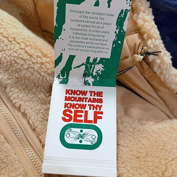 Madhappy × Columbia Sherpa Full Zip Jacket Canoe NWT Men’s L XM4462-262 - Picture 9 of 13